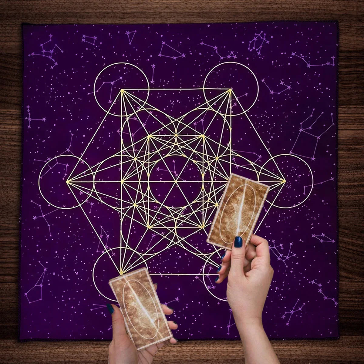 Tarot Card Tablecloth For Spread Reading Cloth Boho Decoration Pendulum Magic Runes Cover Tarot Ritual Cloth Tarot Deck