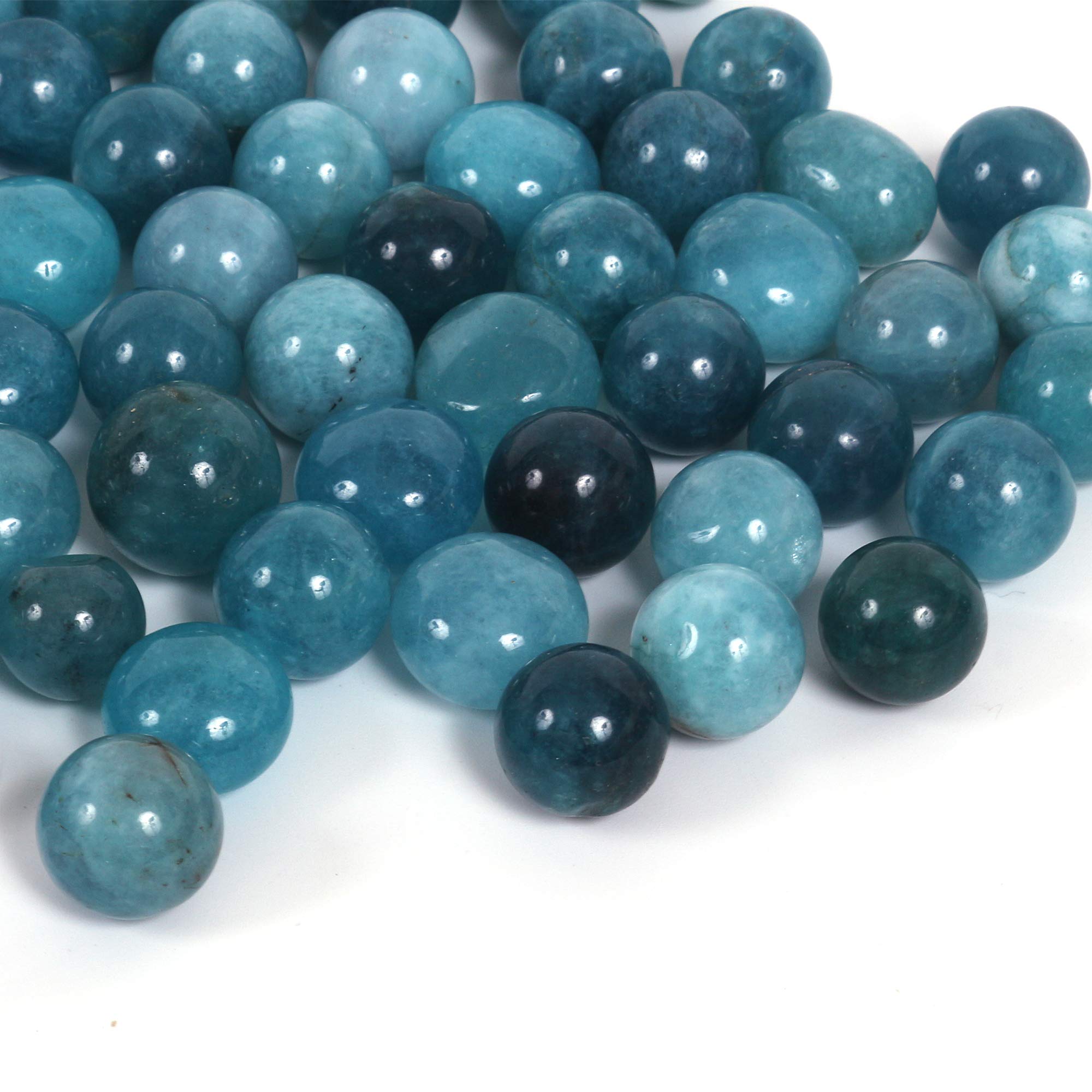 Blue Turquoise Tumbled Chips Crushed Stone Healing Reiki Crystal Jewelry Making Home Decoration