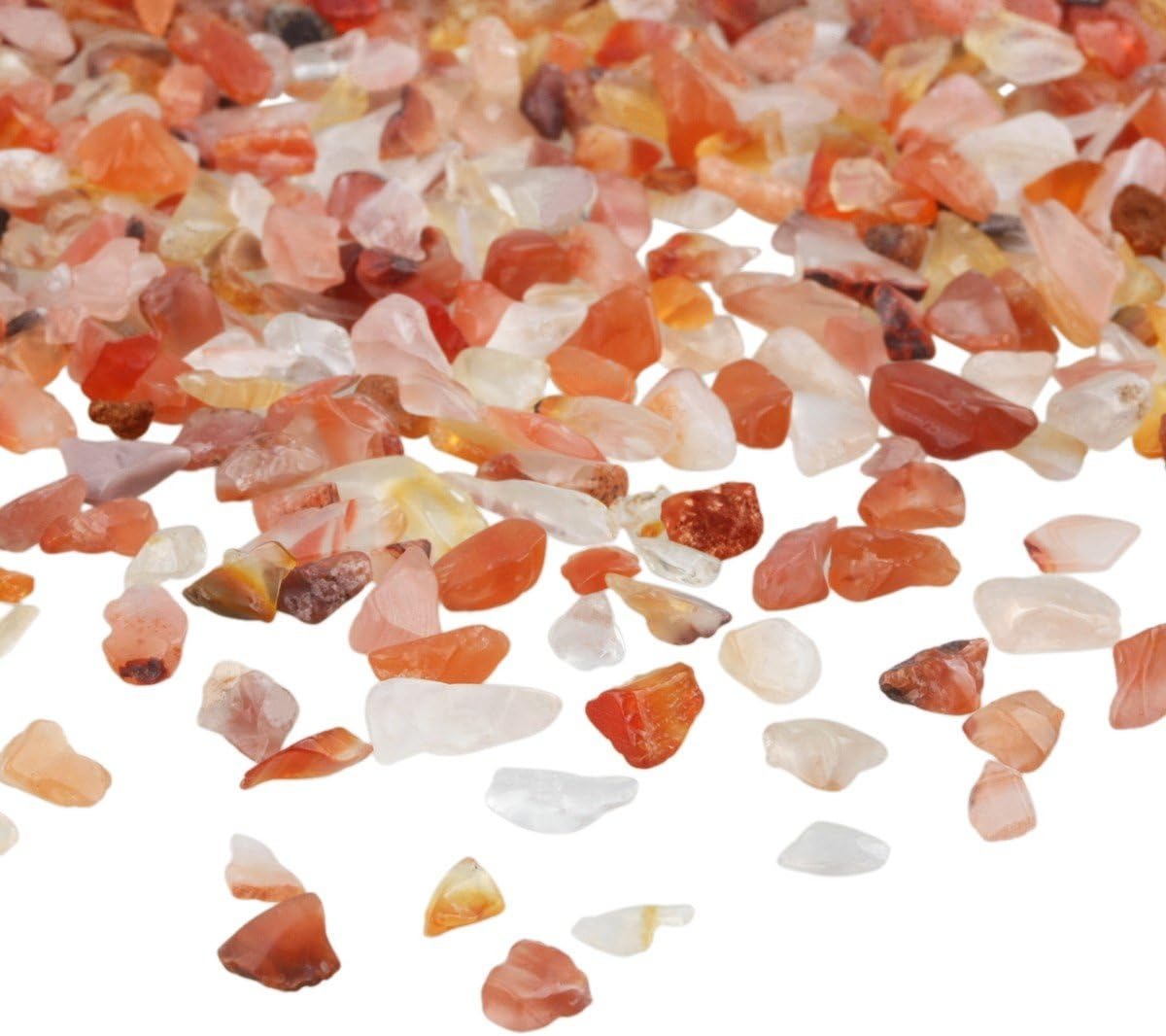 Carnelian Tumbled Chips Crushed Stone Healing Reiki Crystal Jewelry Making Home Decoration