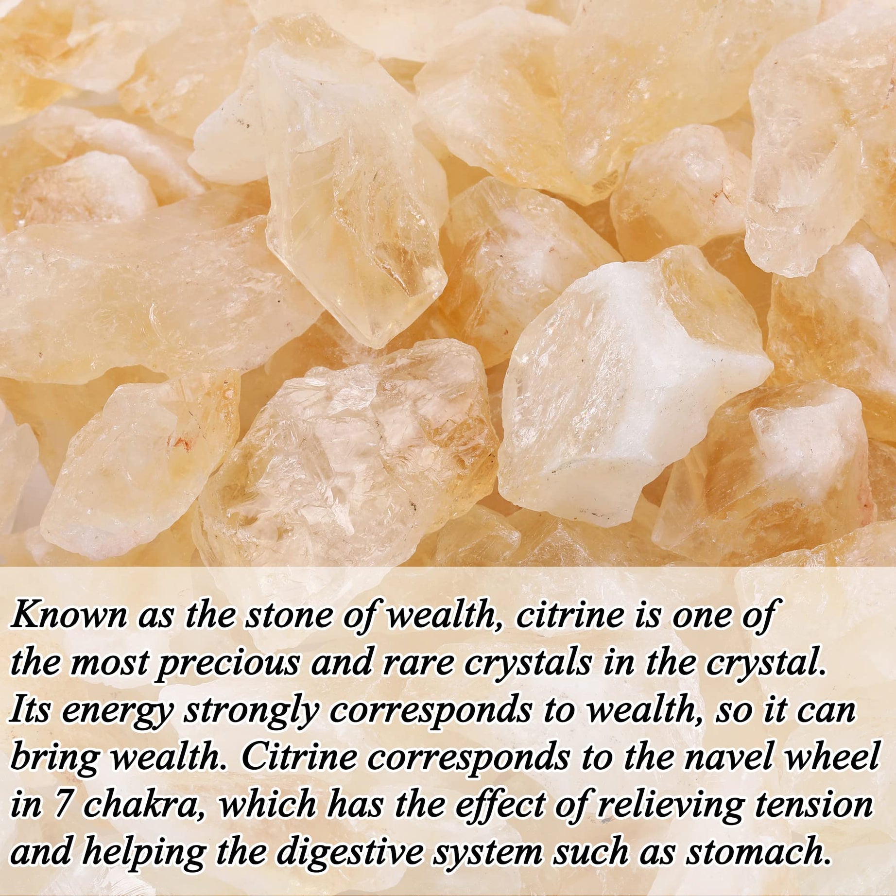 Bulk Citrine Healing Crystals Large 1" Natural Raw Stones Crystal for Reiki Healing, Wicca, witchcraft, Tumbling, Cabbing, Fountain Rocks, Decoration, Polishing