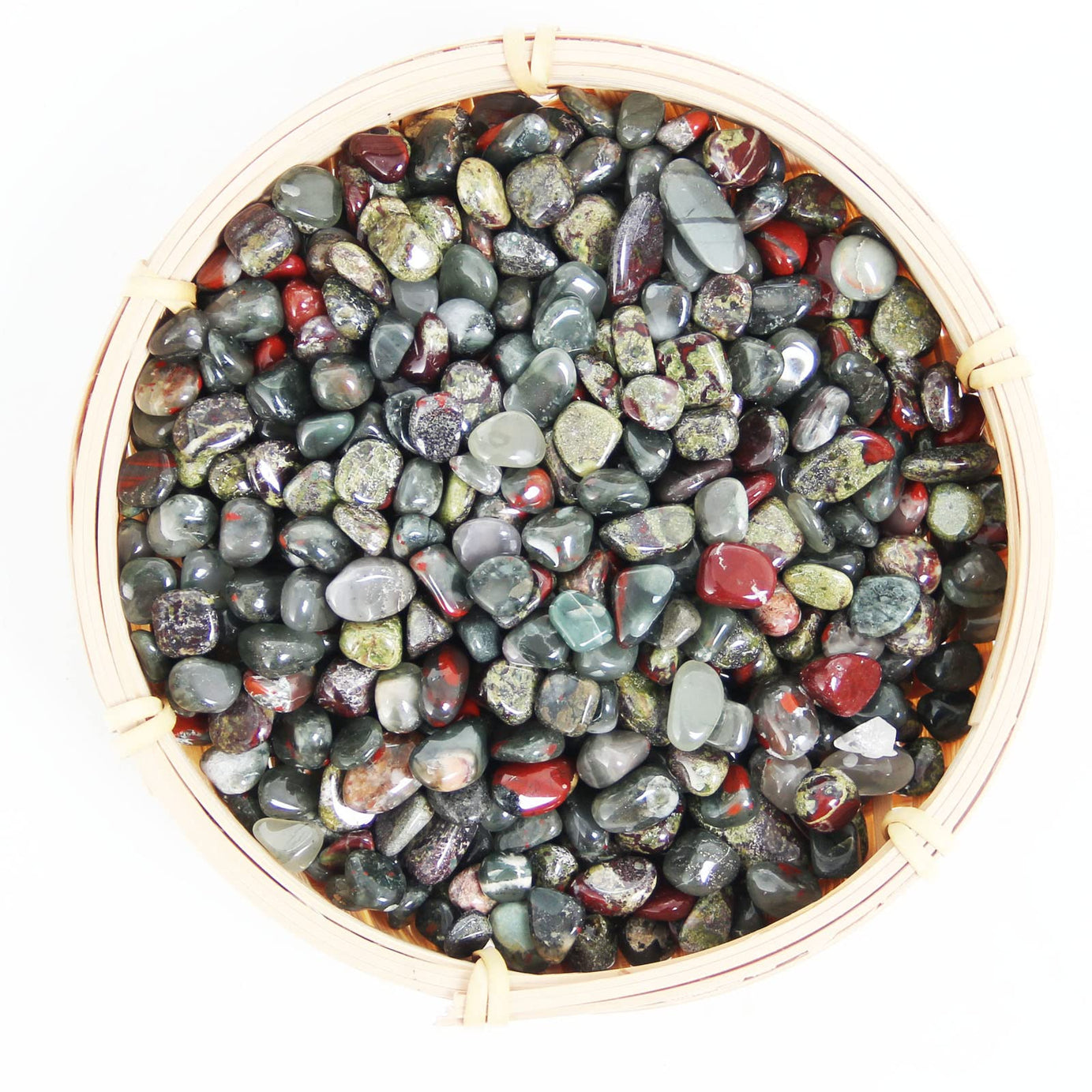 Dragon Bloodstone Tumbled Chips Crushed Stone Healing Reiki Crystal Jewelry Making Home Decoration