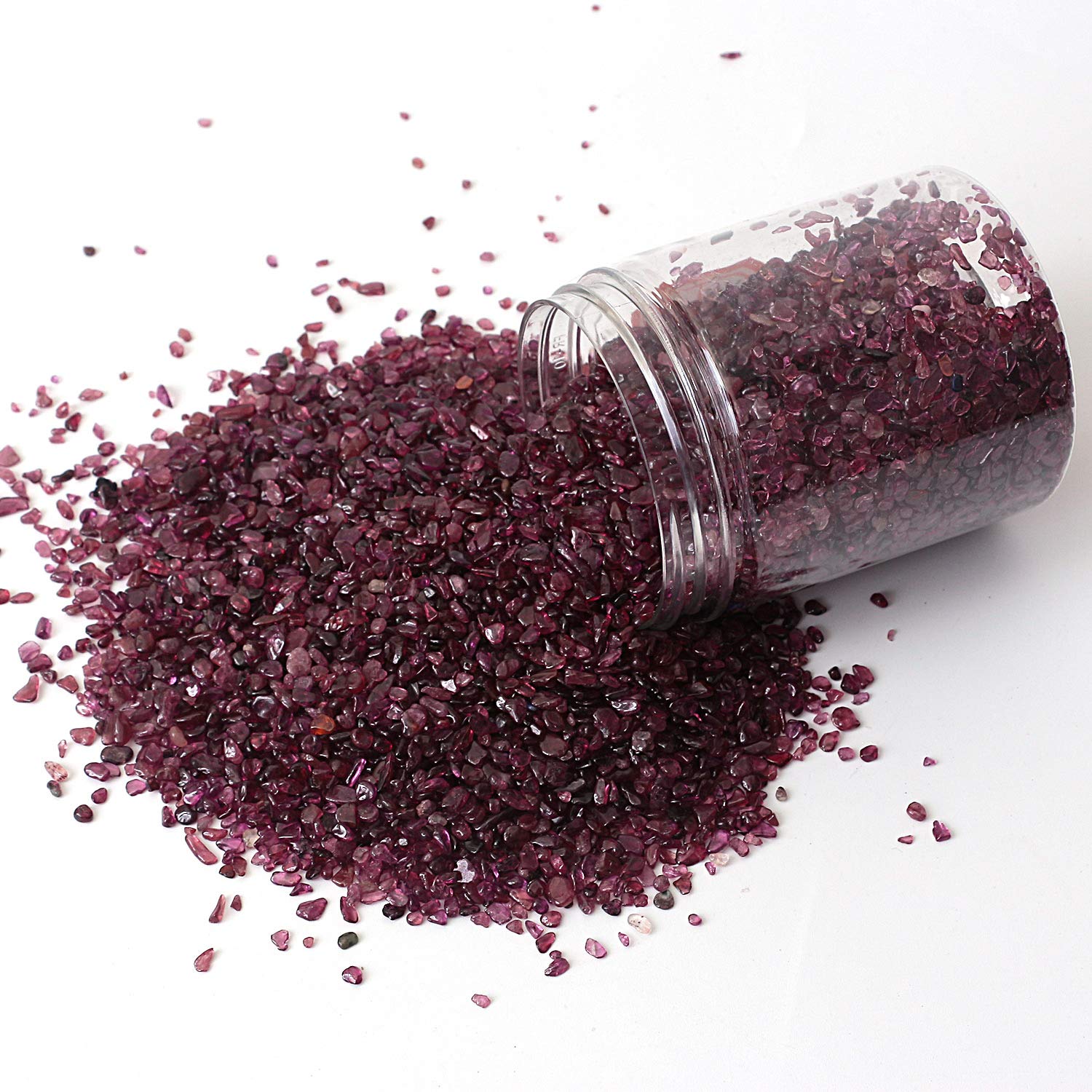 Garnet Tumbled Chips Crushed Stone Healing Reiki Crystal Jewelry Making Home Decoration