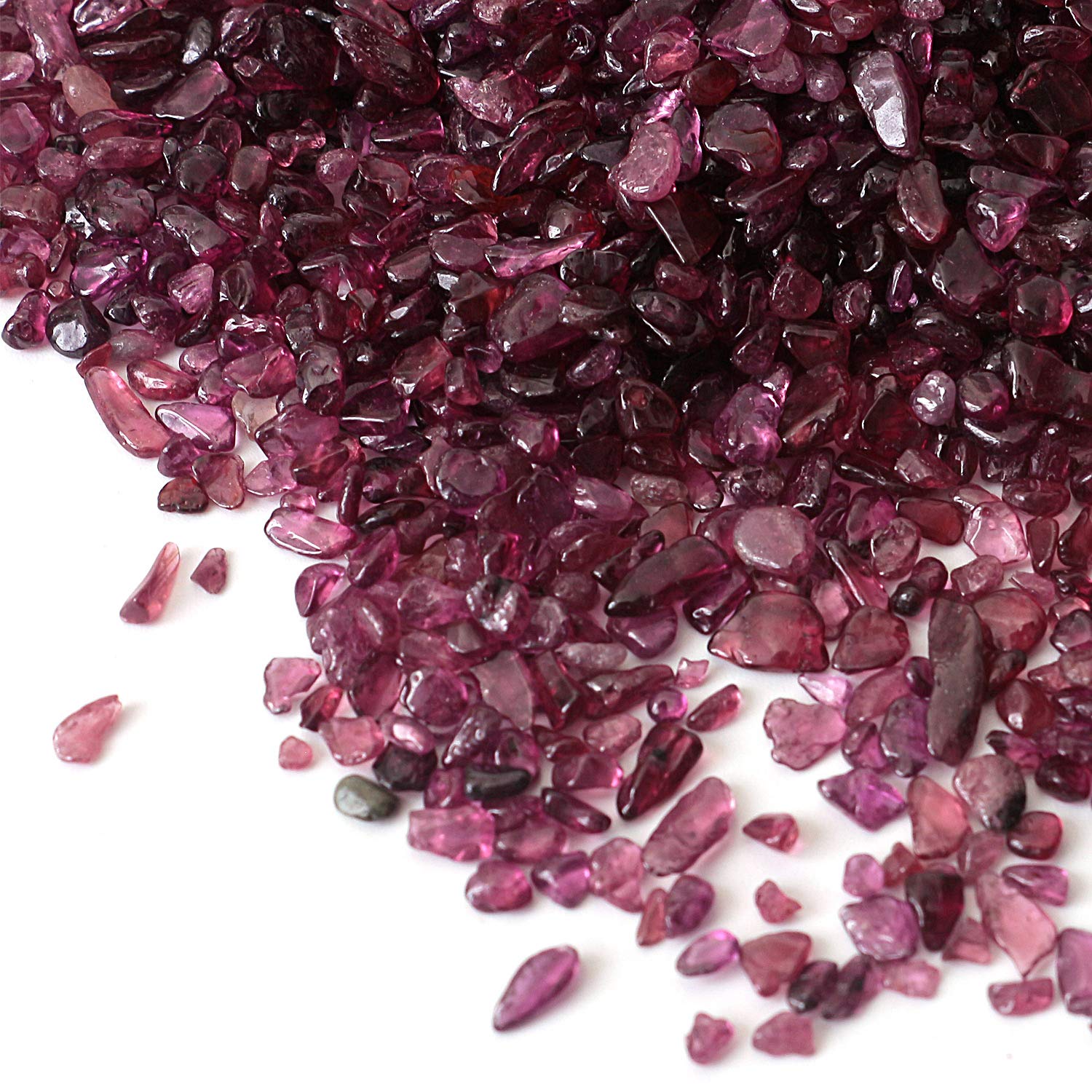 Garnet Tumbled Chips Crushed Stone Healing Reiki Crystal Jewelry Making Home Decoration