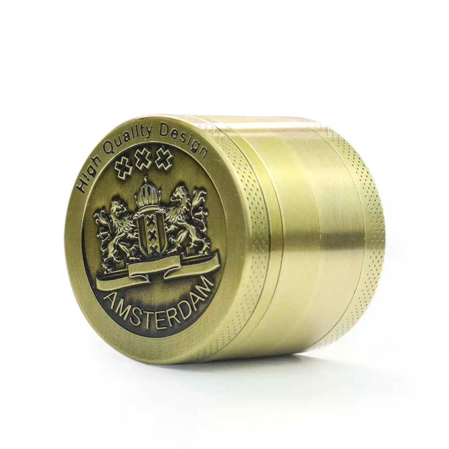 Premium Zinc Alloy Herb Grinder - Durable, Compact, and Portable