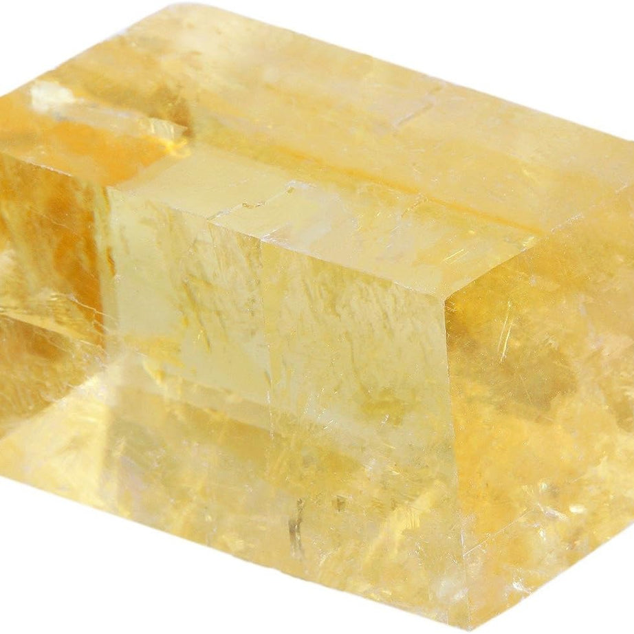 Bulk Rainbow Orange Optical Calcite Healing Crystals Large 1" Natural Raw Stones Crystal for Reiki Healing, Wicca, witchcraft, Tumbling, Cabbing, Fountain Rocks, Decoration, Polishing