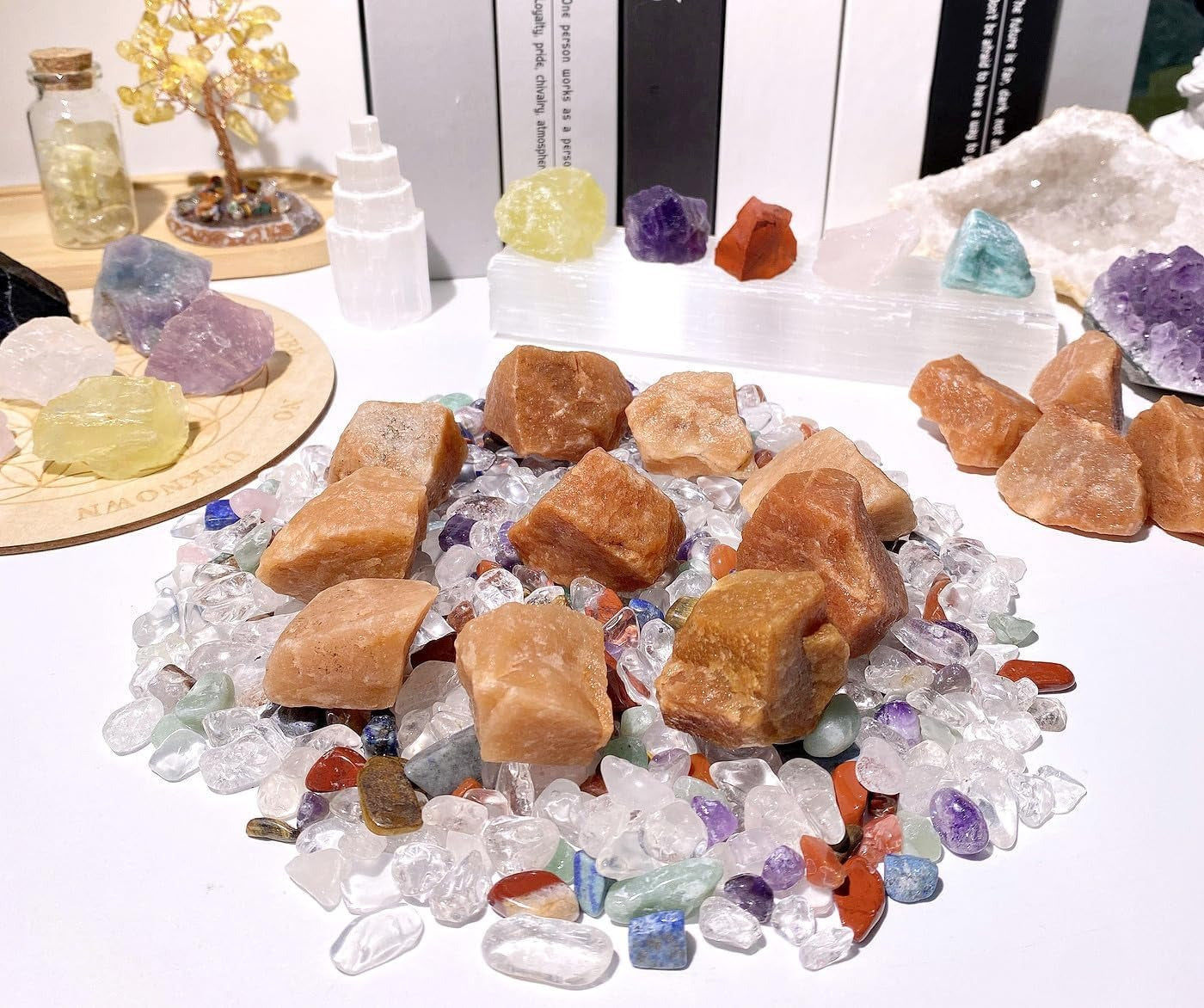 Bulk Red Aventurine Healing Crystals Large 1" Natural Raw Stones Crystal for Reiki Healing, Wicca, witchcraft, Tumbling, Cabbing, Fountain Rocks, Decoration, Polishing