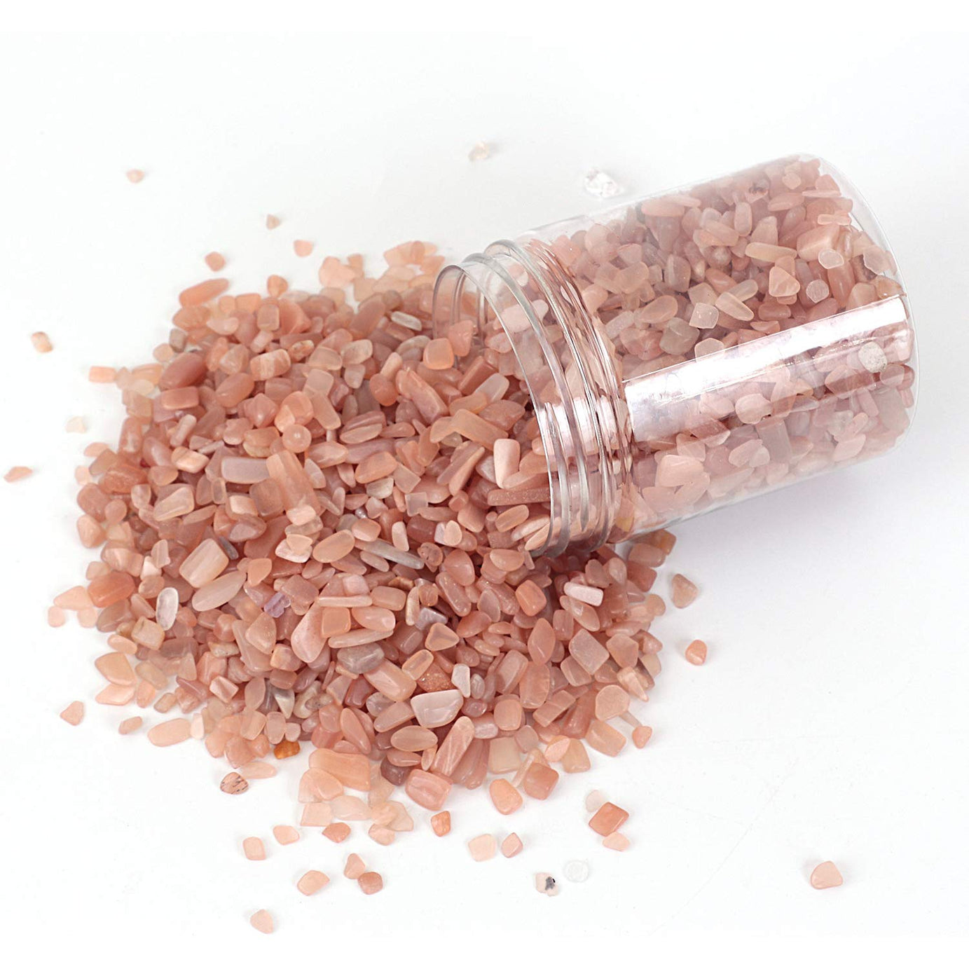 Red Moonlight Tumbled Chips Crushed Stone Healing Reiki Crystal Jewelry Making Home Decoration