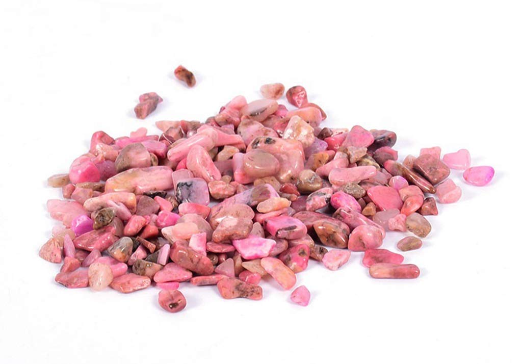 Rhodochrosite Tumbled Chips Crushed Stone Healing Reiki Crystal Jewelry Making Home Decoration
