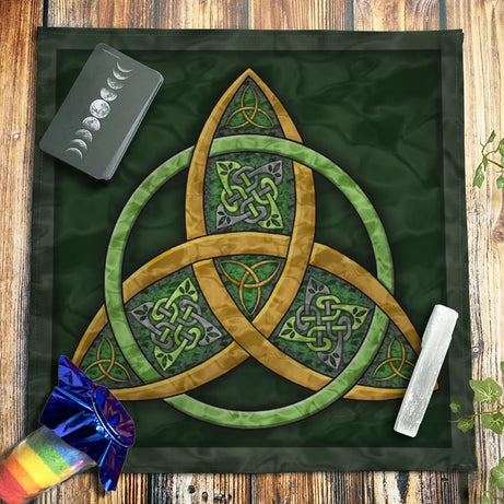 Pagan Witchcraft Six-pointed Star Crystal Pendulum Artifact Card Mat Divination Astrology Tarot  Tablecloth Altar Cloth