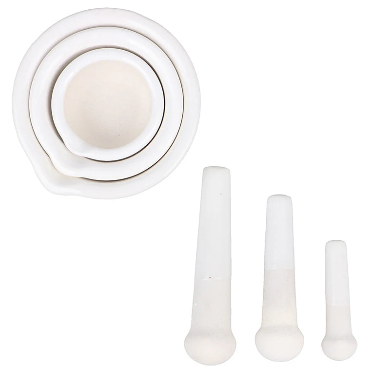 Ceramics Spice Mill Grinder Set Bowls Handheld Seasoning Mills Grinder Mortar and Pestle Tools Set Miniatures