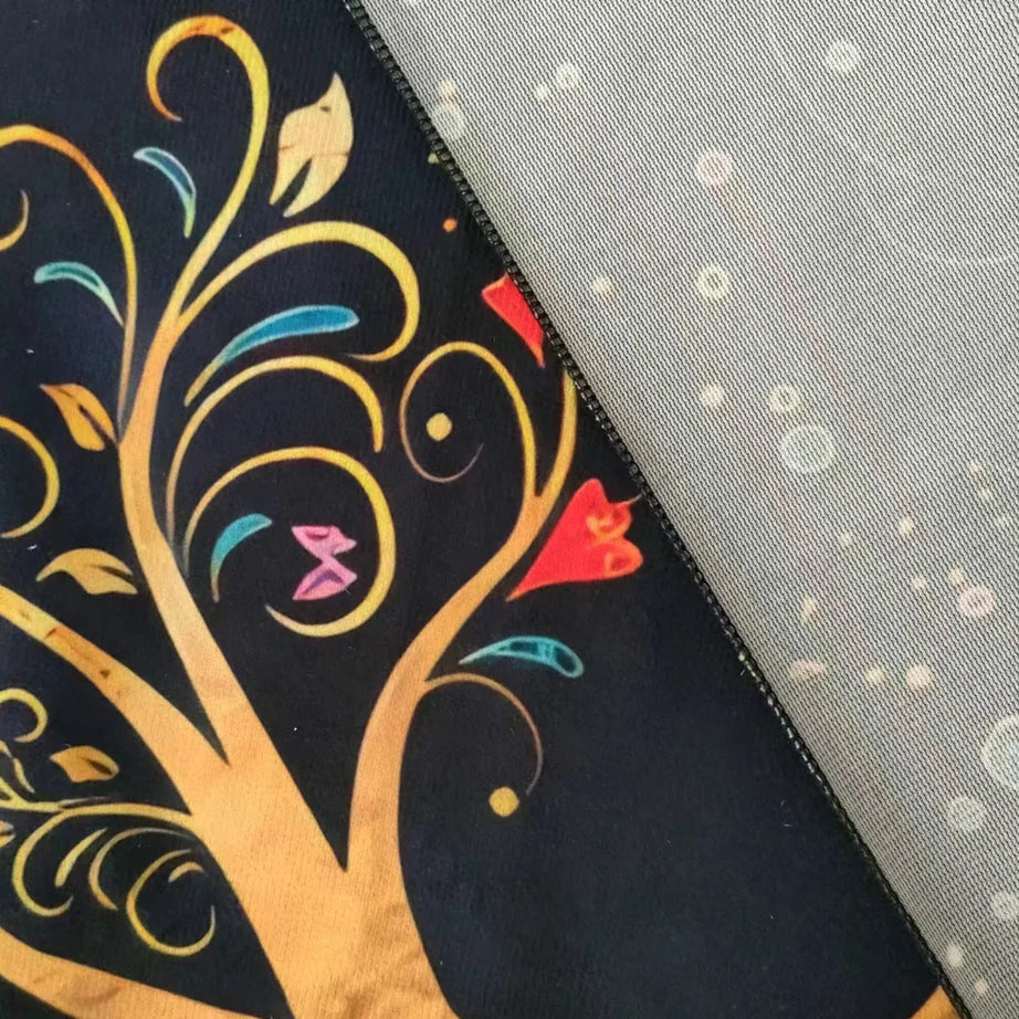 Colorful Tree Of Life Tarot Card Tablecloth Altar Cloth Pagan Pendulum Witchcraft Astrology Oracle Card Pad Divination Tools