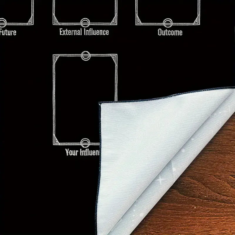 Versatile Card Reading Card Game Tarot Table Cloth Altar Cloth Home Decor Polyester Tarot Divination Table Cloth For Reading