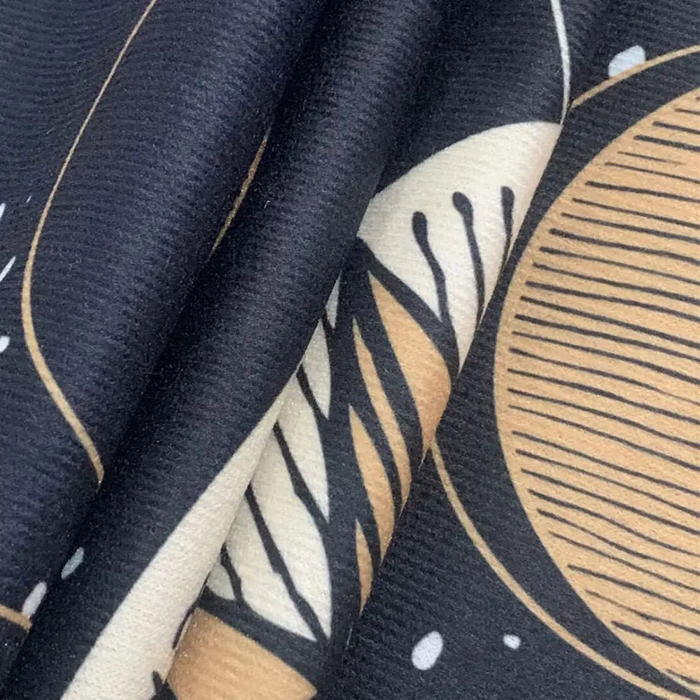 Tarot Card Tablecloth Sigillum Dei Aemeth Wheel of the Zodiac Astrology Chart Altar Cloth Tarot Spread Cloth Game Card Pad