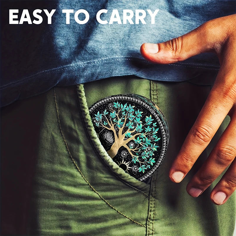 Premium Zinc Alloy Herb Grinder - 4-Layer Multifunctional Tool