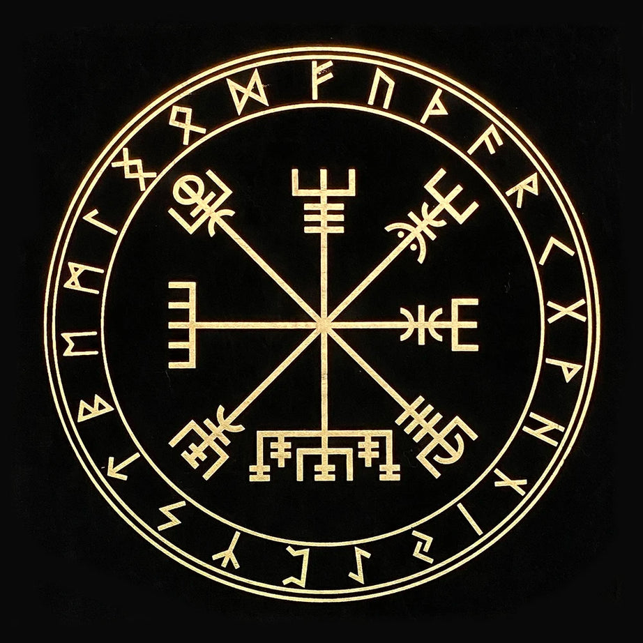 Black Tablecloths Tarot Clot Card Divination Halloween Tablecloth Black gold Fashion Decoration Alchemical Sigil Altar Astrology