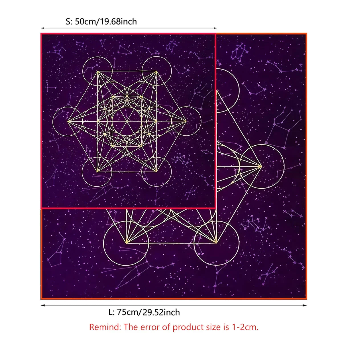 Tarot Card Tablecloth For Spread Reading Cloth Boho Decoration Pendulum Magic Runes Cover Tarot  Ritual Cloth Tarot Deck