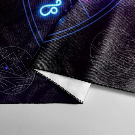 Zodiac Constellation Tarot Tablecloth for Divination and Meditation