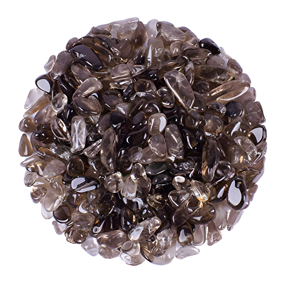 Smoky Quartz Tumbled Chips Crushed Stone Healing Reiki Crystal Jewelry Making Home Decoration