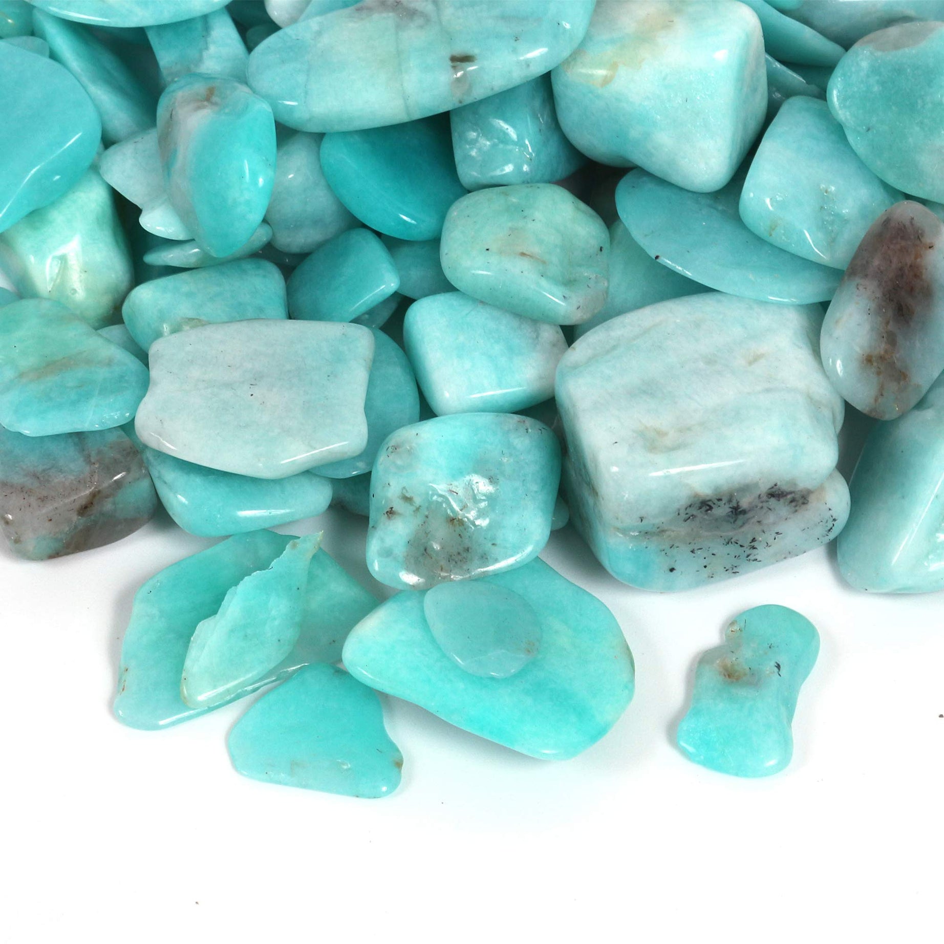 Tianhe Stone Crystal Tumbled Chips Crushed Stone Healing Reiki Crystal Jewelry Making Home Decoration